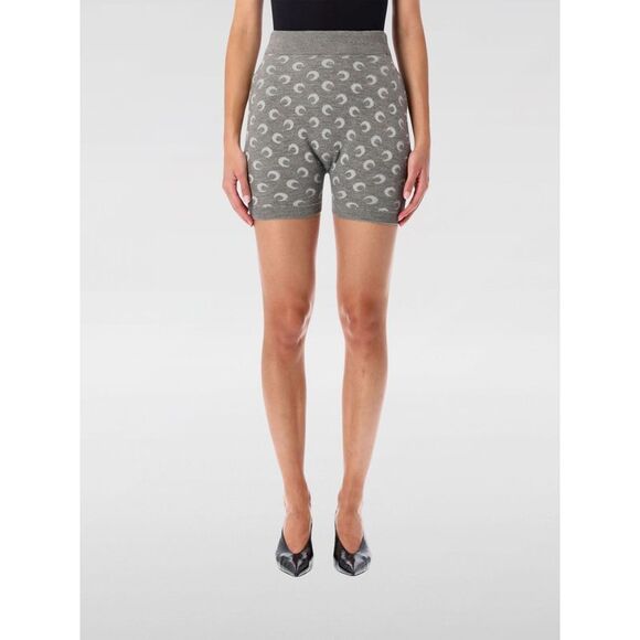 Marine Serre Shorts Woman Grey - Picture 1 of 3